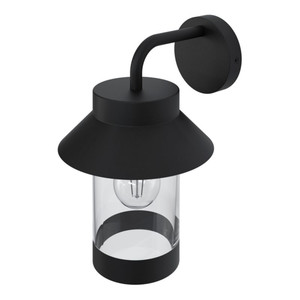 GoodHome Garden Outdoor Wall Lamp Caprera E27 IP44, black