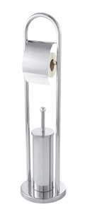 Toilet Brush & Roll Holder GoodHome Borgia