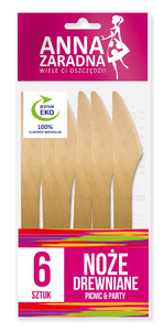 Stella Wooden Knives 6pcs