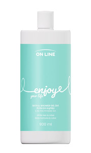 ON LINE Bath & Shower Gel Enjoy White Tea & Lotus Vegan 900ml