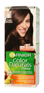 Garnier Color Naturals Creme Hair Dye 5.12 Cold Brown