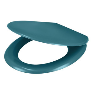 GoodHome Soft-close Toilet Seat Genoa, duroplast, blue