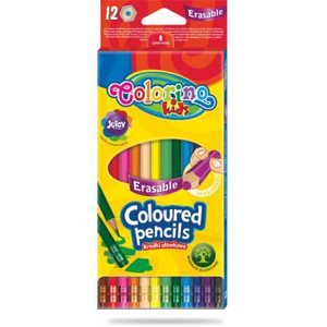 Colorino Kids Erasable Coloured Pencils 12pcs