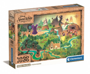 Clementoni Jigsaw Puzzle Compact Story Maps Snow White 1000pcs 10+