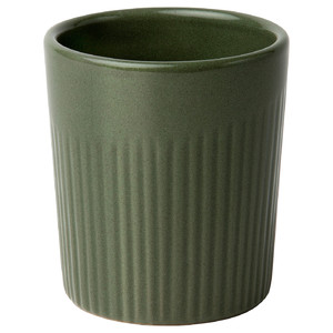 FRÖDD Mug, dark green, 20 cl