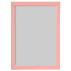 FISKBO Frame, light pink, 21x30 cm