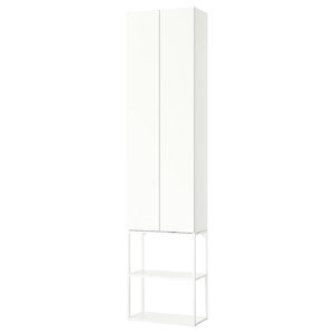 ENHET Storage combination, white, 60x32x255 cm