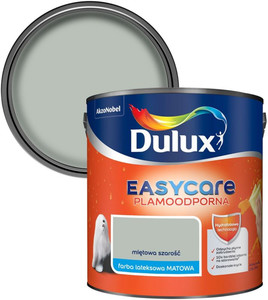 Dulux EasyCare Matt Latex Paint 2.5L, mint grey