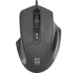 Defender Datum Optical Wired Mouse 1600DPI MB-347, black