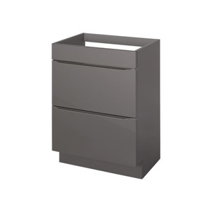 Vanity Basin Cabinet GoodHome Imandra 60cm, grey