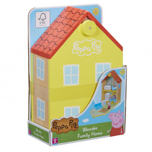 Tm Toys Peppa Pig Wooden Family Home 3+