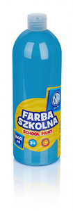 Astra School Paint Bottle 1000ml, blue