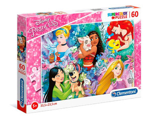 Clementoni Children's Puzzle Princess 60pcs 5+