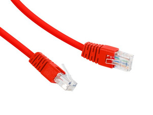 Gembird Patch Cord Cat.6 UTP 0.5m red