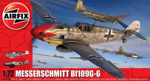 Airfix Model Kit Messerschmitt BF109G-6 1/72 14+