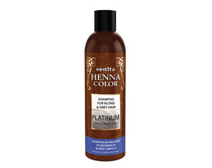VENITA Henna Color Shampoo for Blonde & Grey Hair 250ml