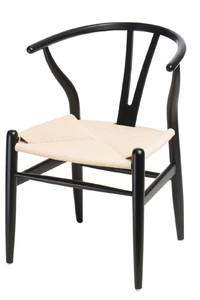Chair Wicker, natural/black