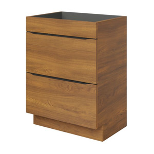 GoodHome Wash-basin Cabinet Imandra 60 cm, walnut