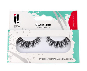 IBRA False Eyelashes Glam 400 1 pair