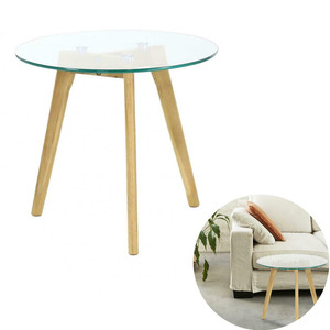 Coffee Table Fabriano, glass/wood