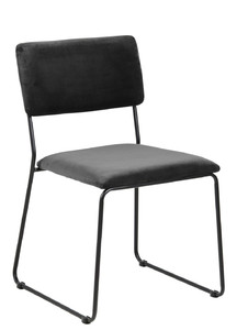 Chair Cornelia VIC, dark grey