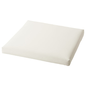 KUDDARNA Seat cushion, outdoor, light grey-beige, 62x62 cm