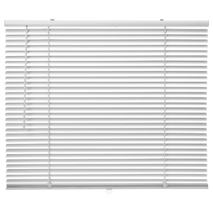 VECKLARFLY Venetian blind, white, 140x155 cm