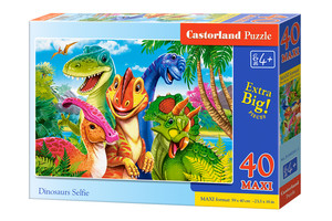 Castorland Children's Puzzle Maxi Dinosaurs Selfie 40pcs 4+