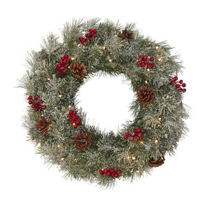 Christmas Wreath with LED Fairview 60 cm