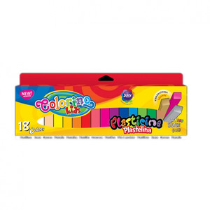 Colorino Kids Plasticine 18 Colours