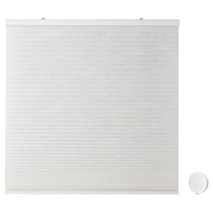 PRAKTLYSING Cellular blind w hub kit, white, 120x195 cm