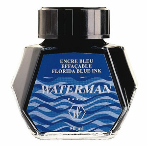 Waterman Ink Bottle 50ml, blue