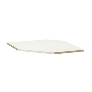 UTRUSTA Shelf for corner wall cabinet, white, 68 cm