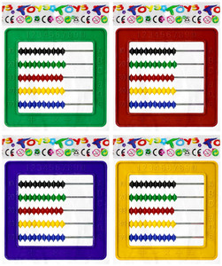 Abacus, 1pc, random colours, 3+