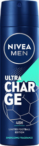 NIVEA Men Deodorant Spray Invisible Ultra Charge