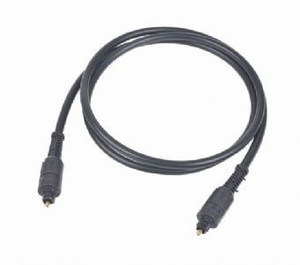 Gembird CC-OPT-1M Toslink Optical Cable, black, 1m
