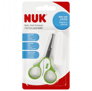 NUK Baby Nail Scissors, green