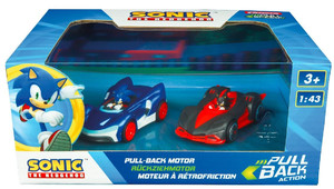 Carrera Sonic The Hedgehog Pull-Back Motor 3+