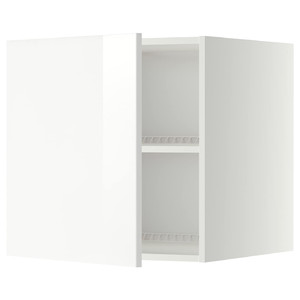 METOD Top cabinet for fridge/freezer, white/Ringhult white, 60x60 cm