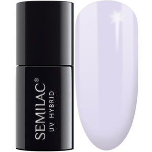 SEMILAC Hybrid Gel Polish 127 Violet Cream - 7 ml