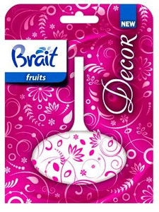 Brait Toilet Cubes Decor 1-phase Toilet Cube Fruits 40g