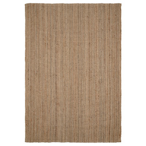 STRÖG Rug, flatwoven, natural, 120x180 cm