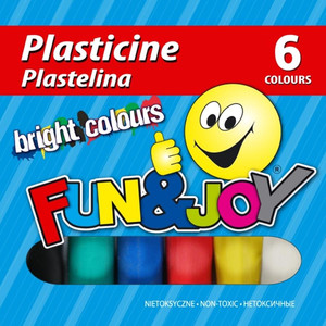 Fun&Joy Plasticine 6 Colours