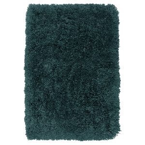 ALMTJÄRN Bathroom rug, grey-turquoise, 40x60 cm