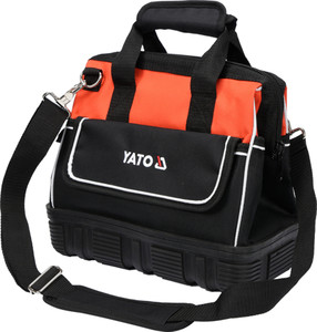 Yato 15" Tool Bag with Rubber Bottom, 15 Pockets