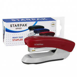 Starpak Stapler Ready 340P, burgundy