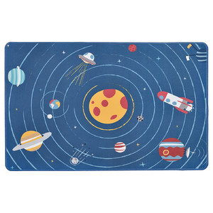 AFTONSPARV Desk pad, space/blue, 38x60 cm