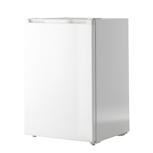 LAGAN Fridge with freezer compartment, freestanding/white, 97/16 l