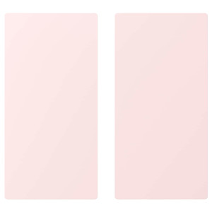 SMÅSTAD Door, pale pink, 30x60 cm