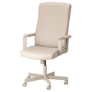 MILLBERGET Swivel chair, Murum beige